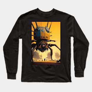 Giant Robotic Spiders Attack! Long Sleeve T-Shirt